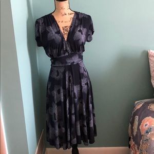 Aqua fit n flare dress